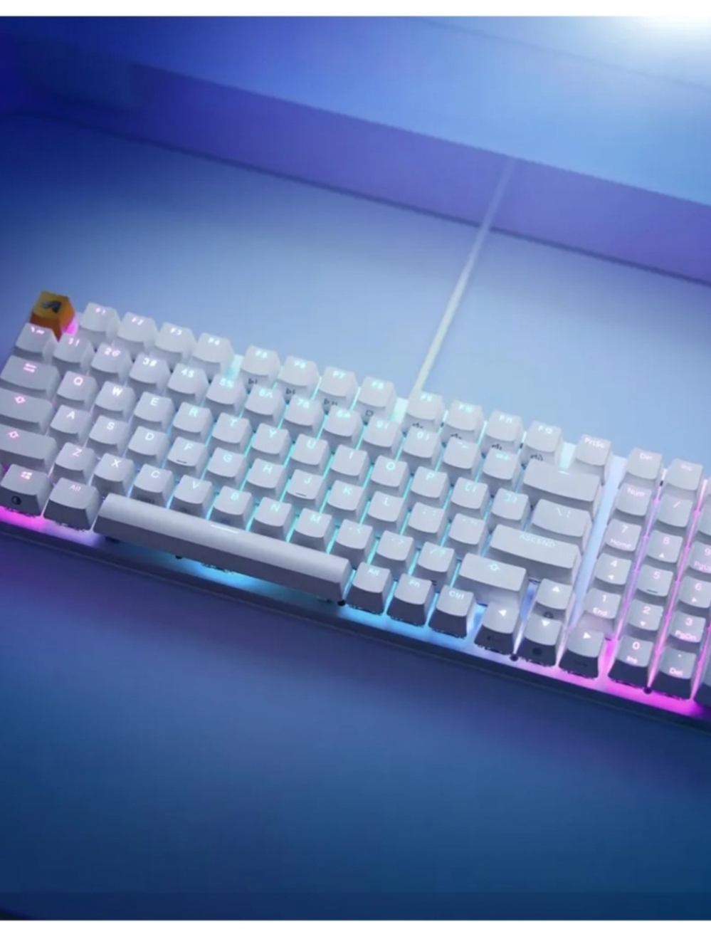 Glorious GMMK2 Keyboard  (Full Size) White